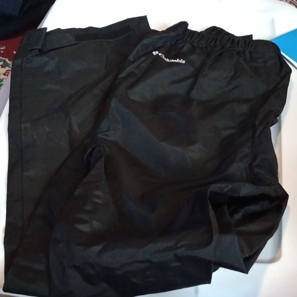 Columbia Journey Creek pants, windbreakers, youth large, black (Mgs182,3,4)